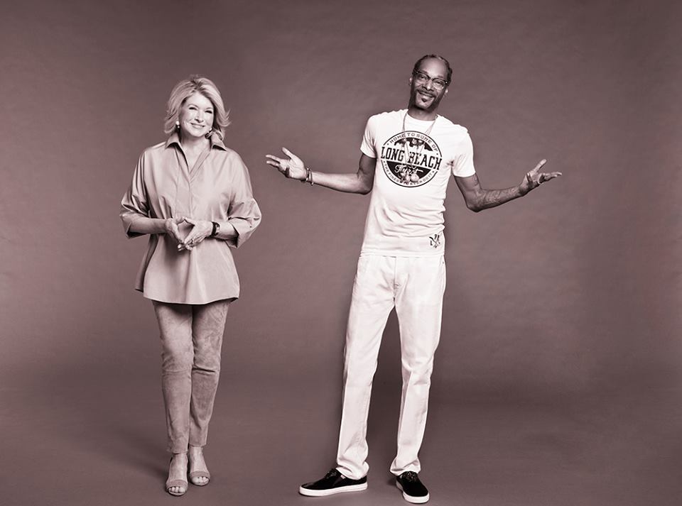 Martha Stewart og Snoop Dogg - Carina Behrens, carinabehrens.com