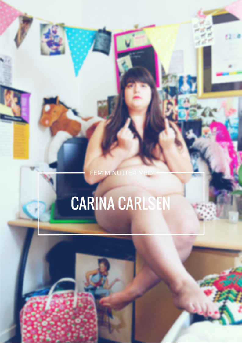 Fem minutter med Carina Carlsen aka. Fifi von Tassel - Carina Behrens, carinabehrens.com